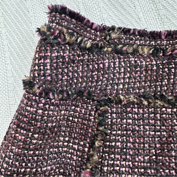 Ann Taylor Petites 6P tweed pencil skirt, textured, wool blend, gorgeous - Picture 3 of 11